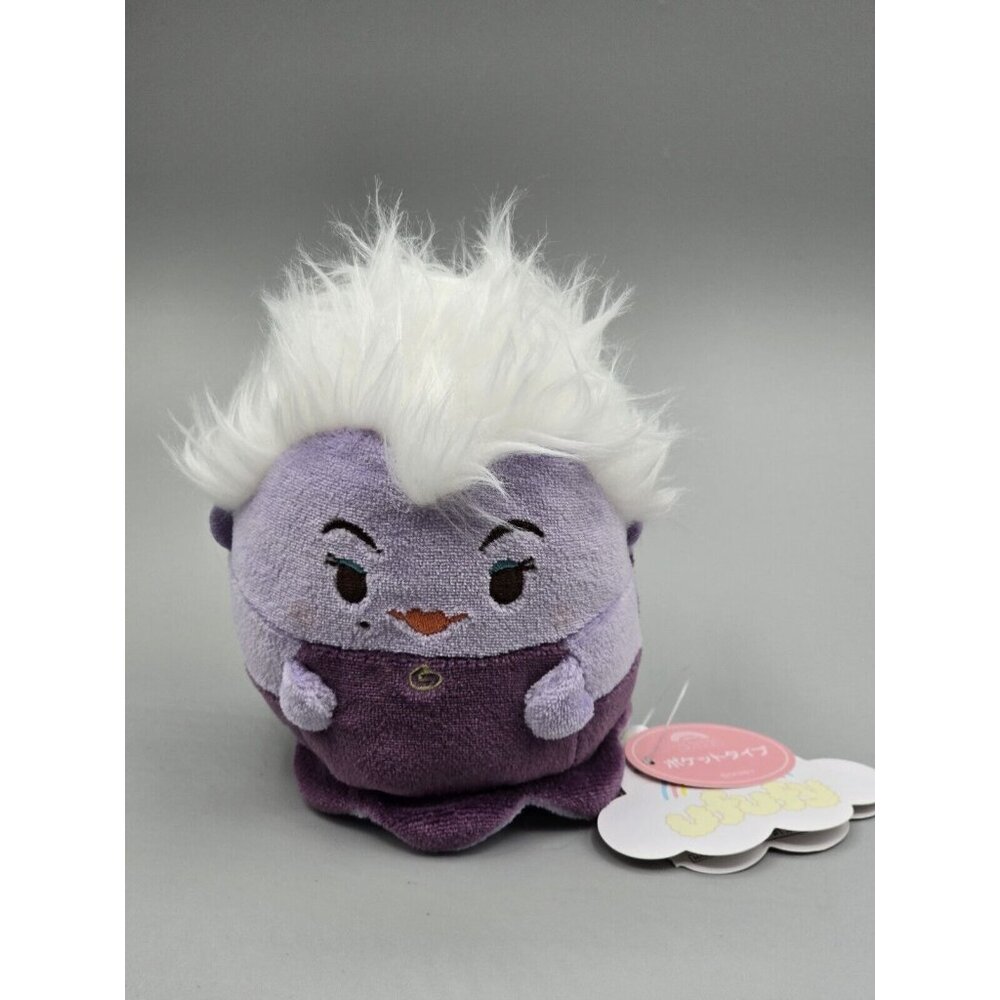 Ufufy Ursula Plush 4" Disney Japan Stuffed‎ Animal S NWT The Little Mermaid